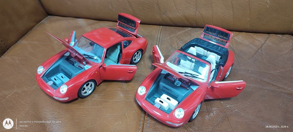 Колекционерски колички  Porsche 1:18