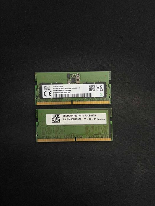 RAM laptop DDR5 8GB 5600MHz SK Hynix (set 2x8GB – 16GB total)