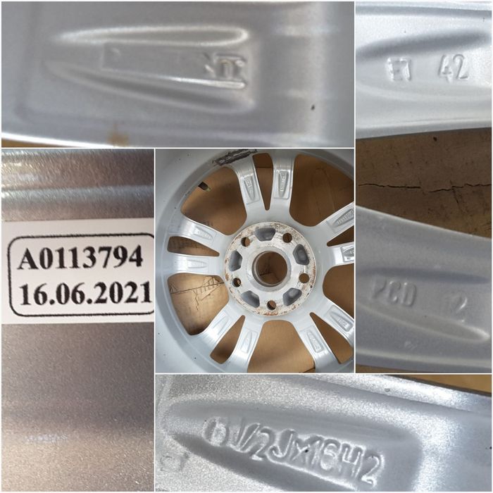 jante aliaj 16; 5x112; Vw Passat b5, b6, b7, b8, Caddy, Golf 5, 6, 7