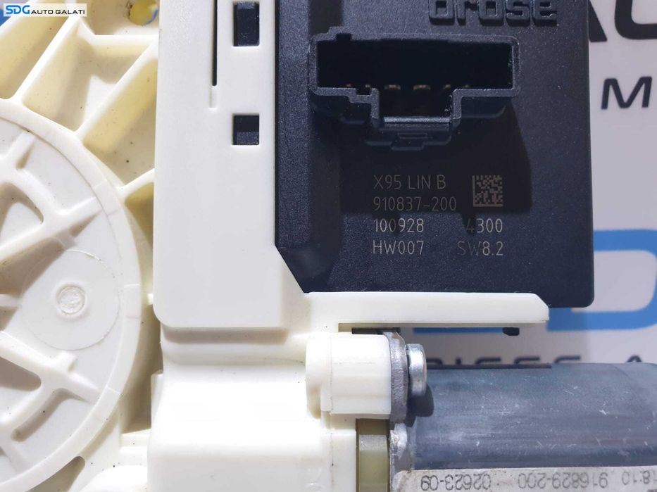 Motoras Geam Macara Electrica Usa Portiera Dreapta Spate Renault Laguna 3 2007 - 2015 Cod 827306548R 0130822331