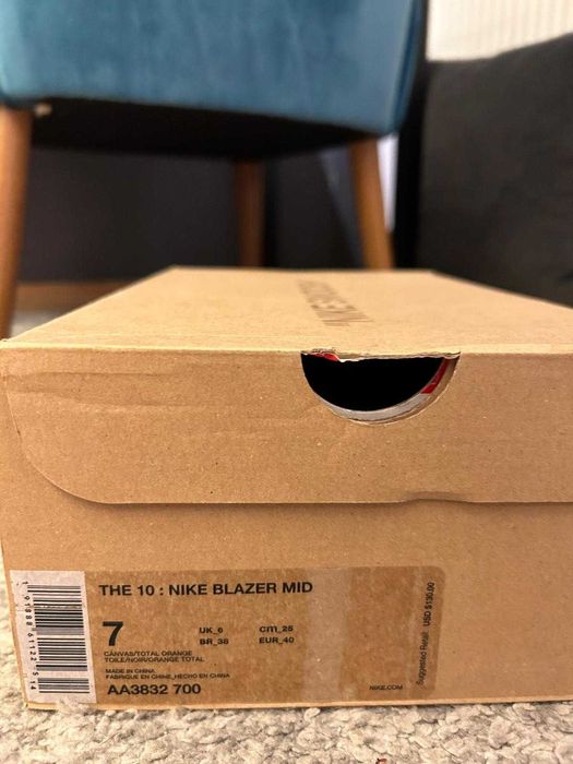 Nike Blazers Mid Off-white All Hallow's Eve(Jordan, Amiri, Rick Owens)