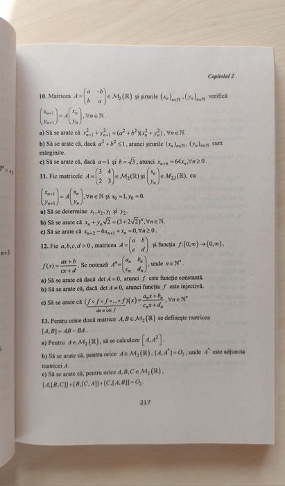 Culegere de Matematica Bacalaureat