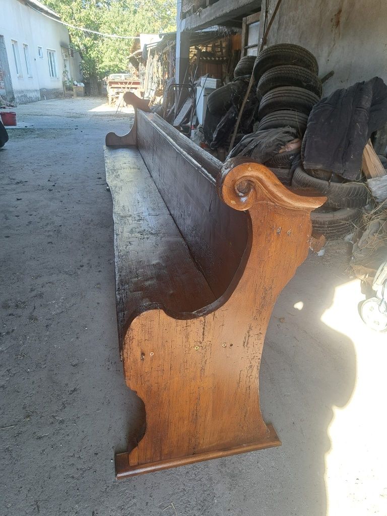 Bănci lemn model vechi