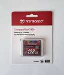 Transcend CF 128GB 800x TS128GCF800  (Card Compact Flash)