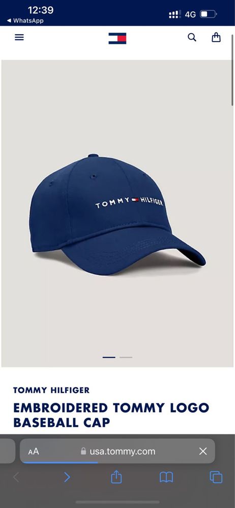 Оригинал Кепка от Tommy Hilfiger