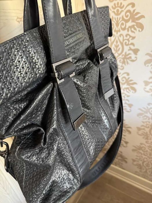 LONGCHAMP/BURBERRY 100% Кожа. Original  чанти