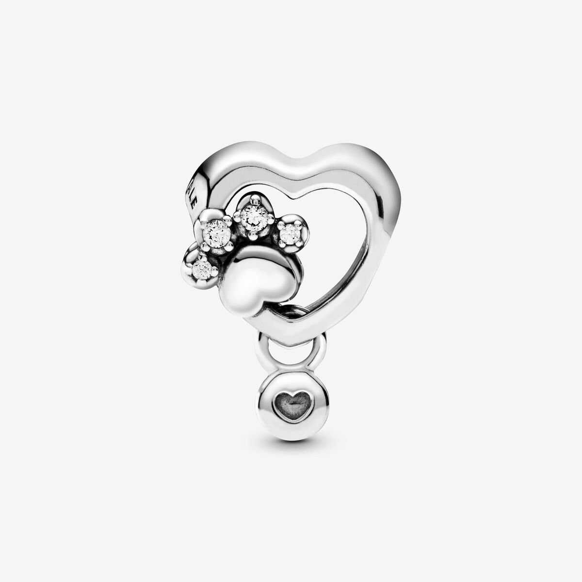Sparkling Paw Print & Heart ДОЖИВОТНА ГАРАНЦИЯ