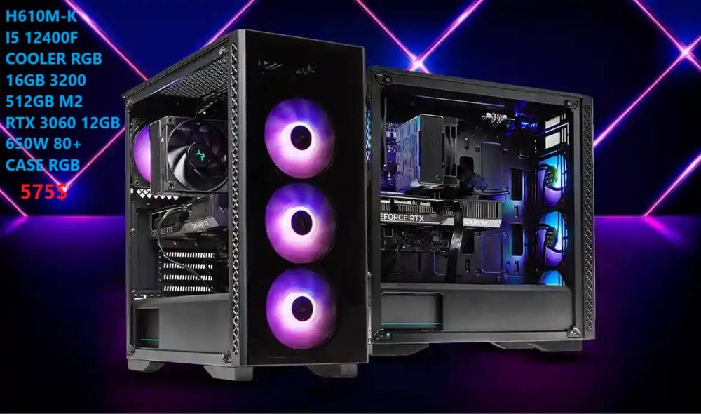 Kompyuter I5 12400F RTX 3060 12GB