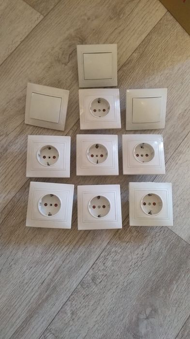 Продам выключатели, розетки все по 100 тг.