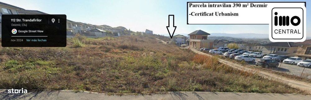 Teren Autorizabil pentru Casa Individuala, Dezmir, Cluj