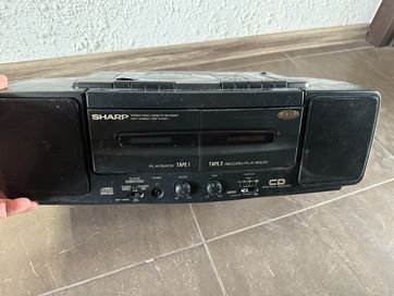 Sharp wq-cd55 касетофон