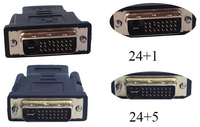 Адаптер HDMI to DVI-D/DVI-C  для HDTV