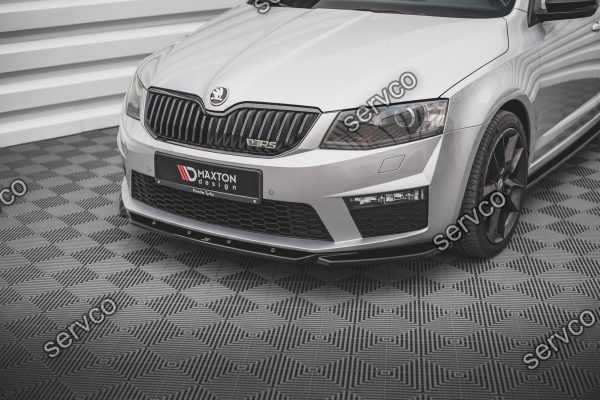 Prelungire bara fata Skoda Octavia RS Mk3 2013-2016 v14 Maxton Design