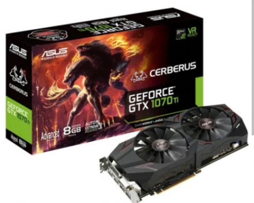 Видеокарта GTX 1070 ti 8 gb