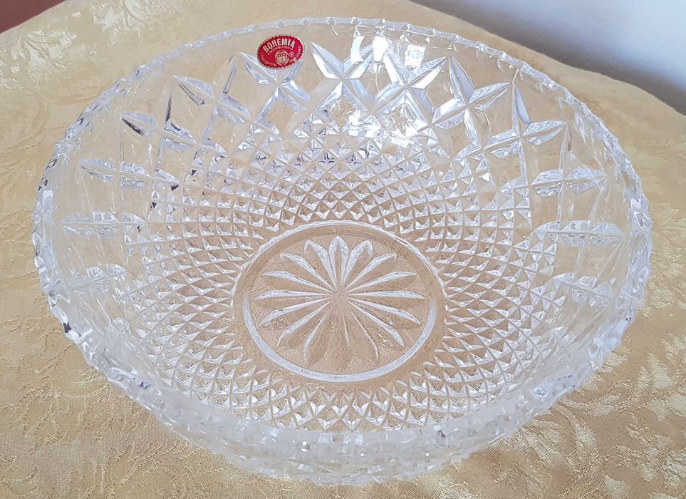 Set boluri cristal Bohemia 7 piese