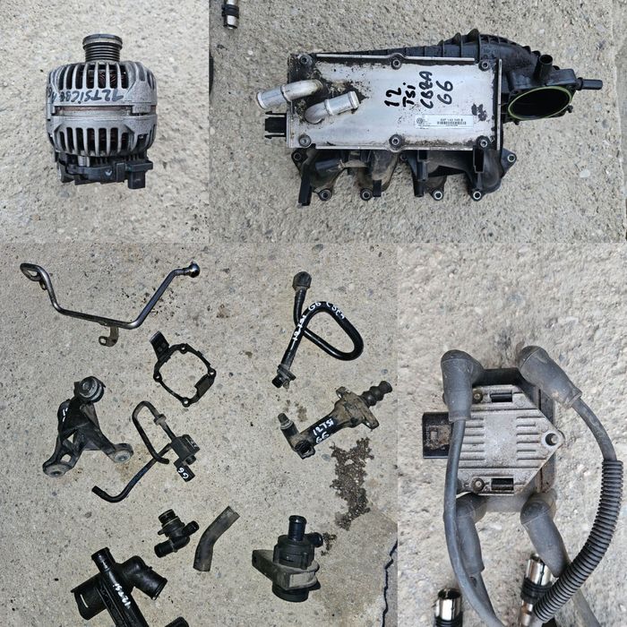 Compresor AC Termoflot colector racitor gaze 1.2 TSI CBZA Vw Golf 6
