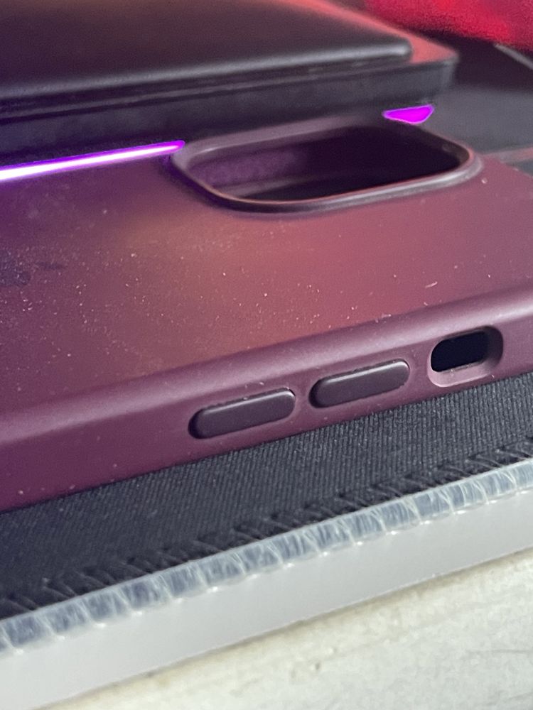 Husa iphone 12 pro max mov/ violet noua