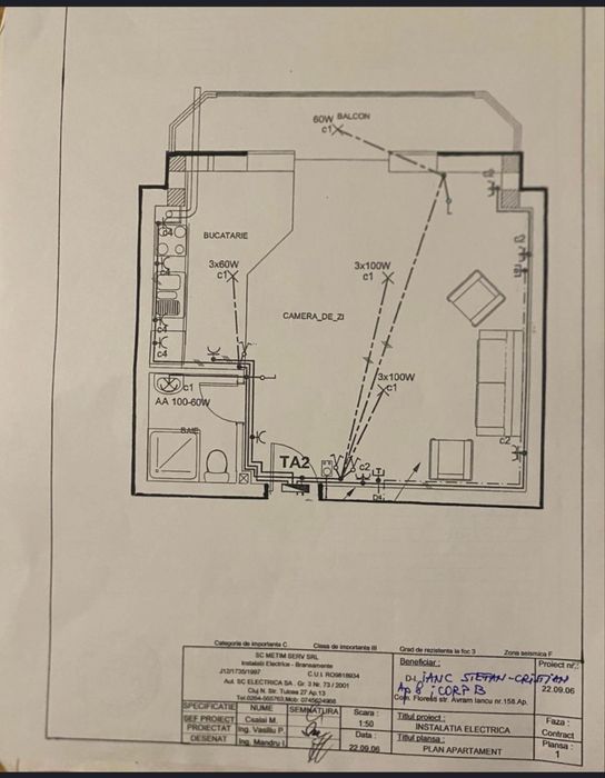 PF vand apartament cu o camera Lidl/Primarie