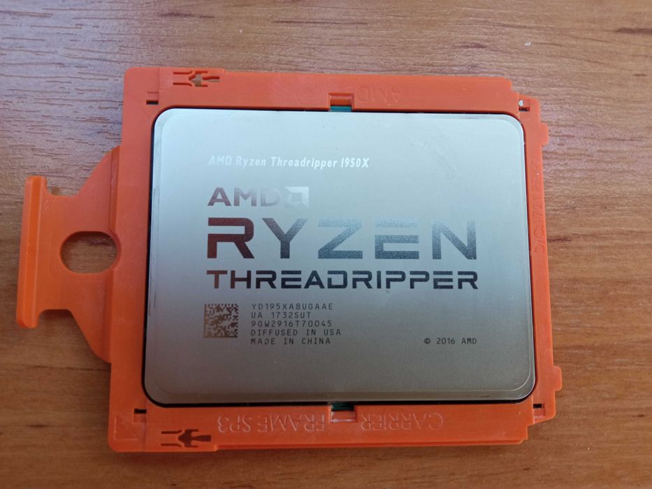 AMD Ryzen Threadripper 1950X TR4 CPU Processor 16 Core 3.4GHz