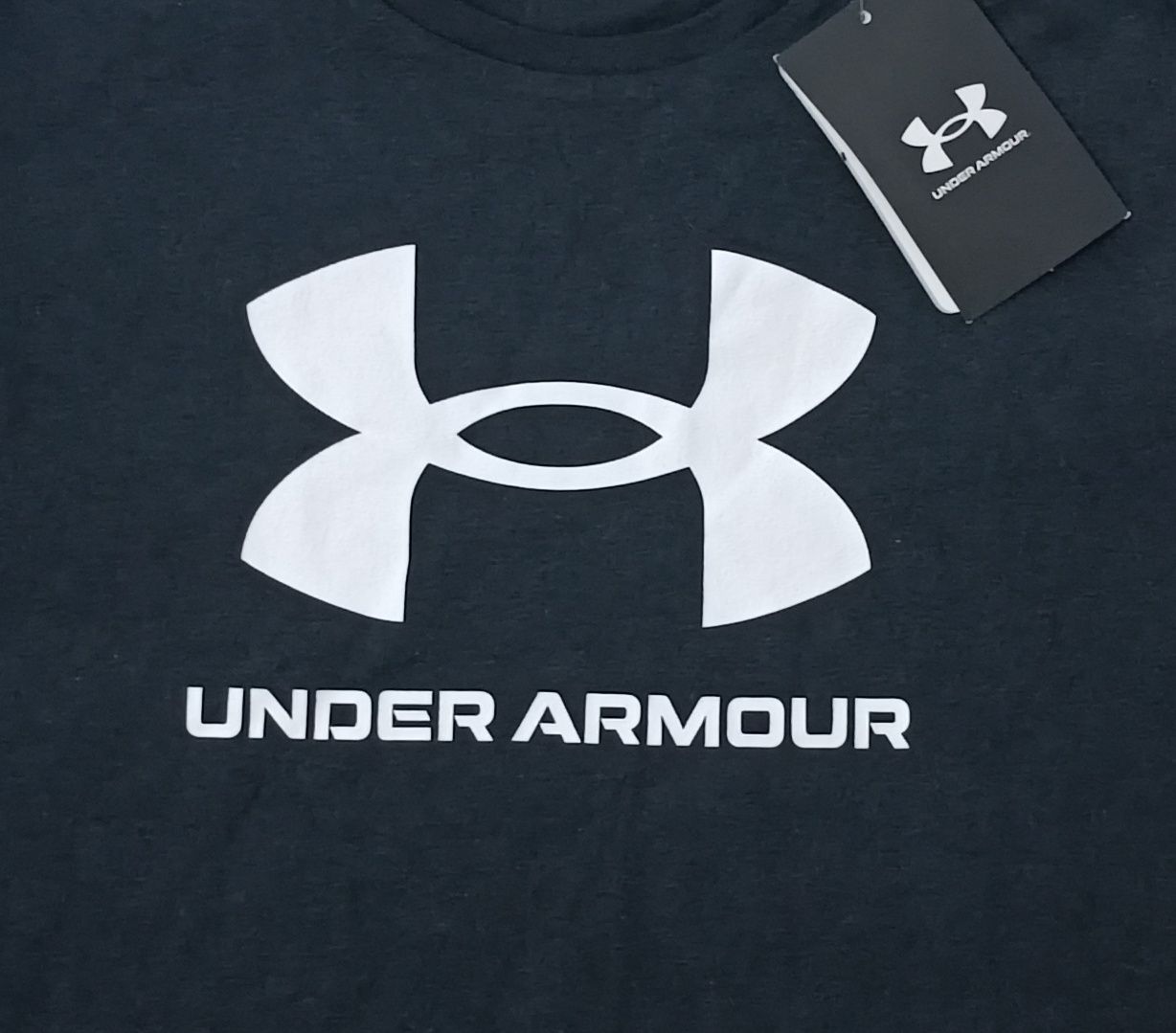 Under Armour UA Tee оригинална тениска ръст 146-156см памук фланелка