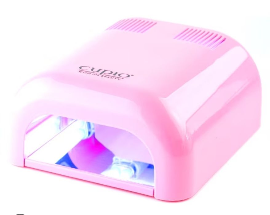Lampă UV unghii Cupio + trusă completă cu ojă și accesorii