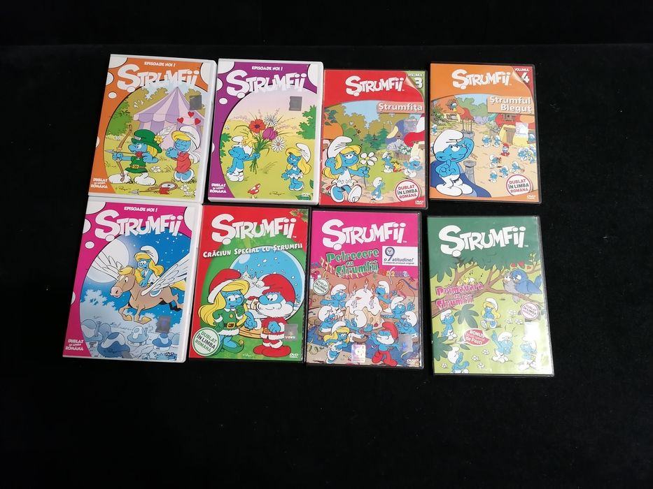 Lot dvd Strumfii/scooby doo