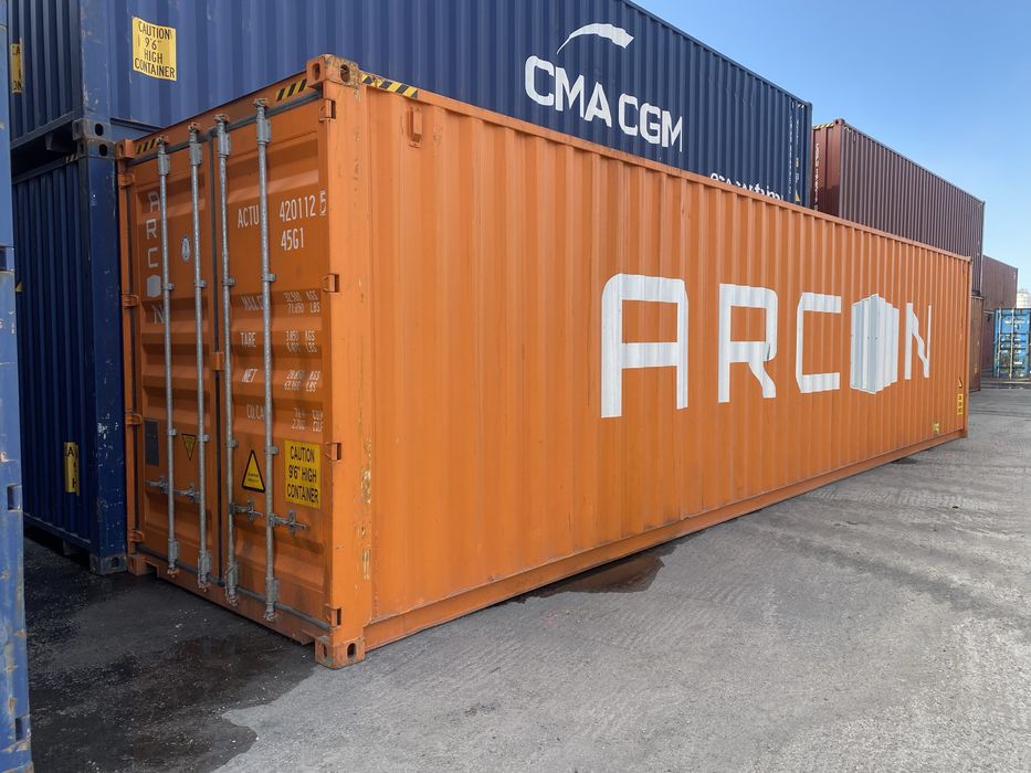 КОНТЕЙНЕРА 40 футовые МОРСКИЕ 2,9 высот HQ Уже с БЕСПЛАТНОЙ Погрузкой