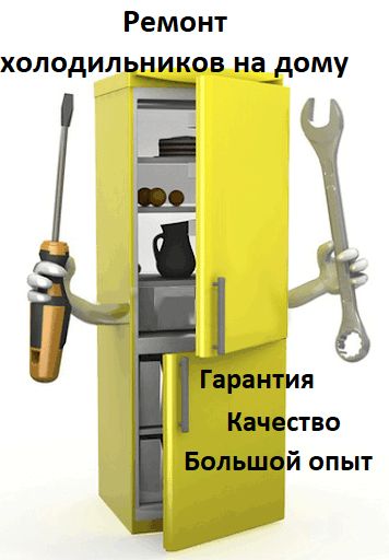 Ремонт холодильников на дому заказчика