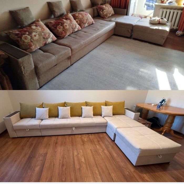 Не дорого перетяжка мягкой мебели