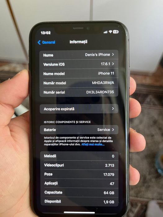 Vand iphone 11 in garantie