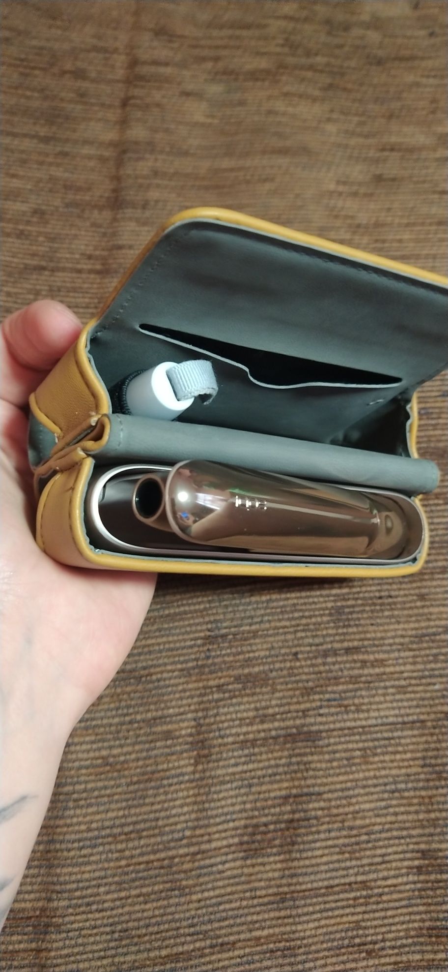 Iqos 3 duo brilliant gold / velvet grey