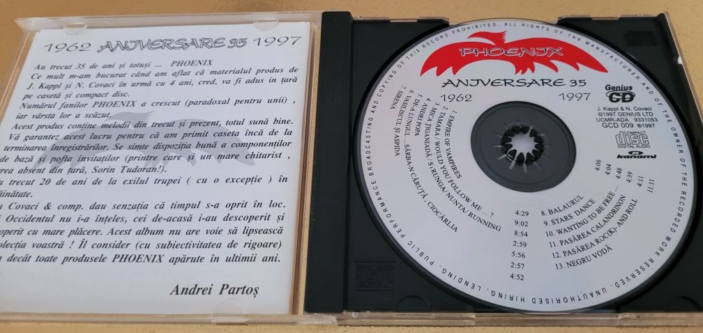 PHOENIX - Aniversare 35(cd)