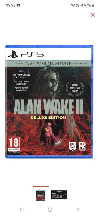 Alan Wake 2 Playstation 5