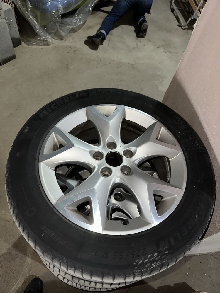 Гуми с джанти Michelin Primacy 4 за Ситроен 5х108 17” 225/55/17