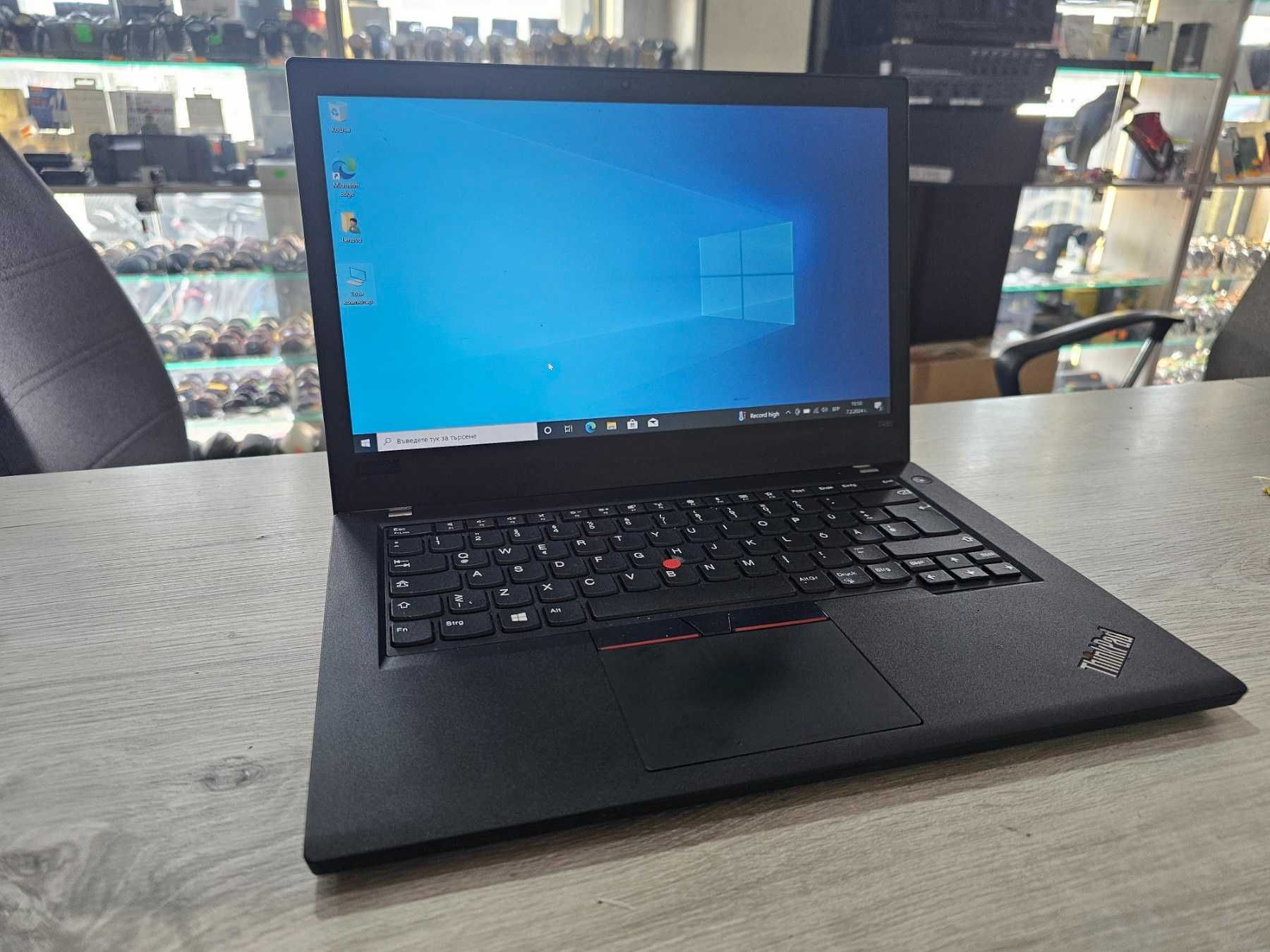 Лаптоп Lenovo ThinkPad T480 16GB RAM / i5 8350u / 256GB SSD / UHD 620