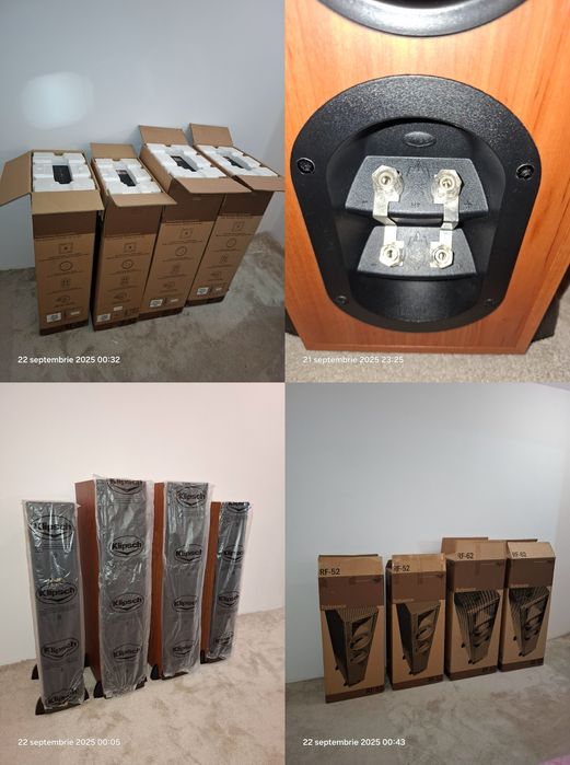 Klipsch RF 52 si RF 62.