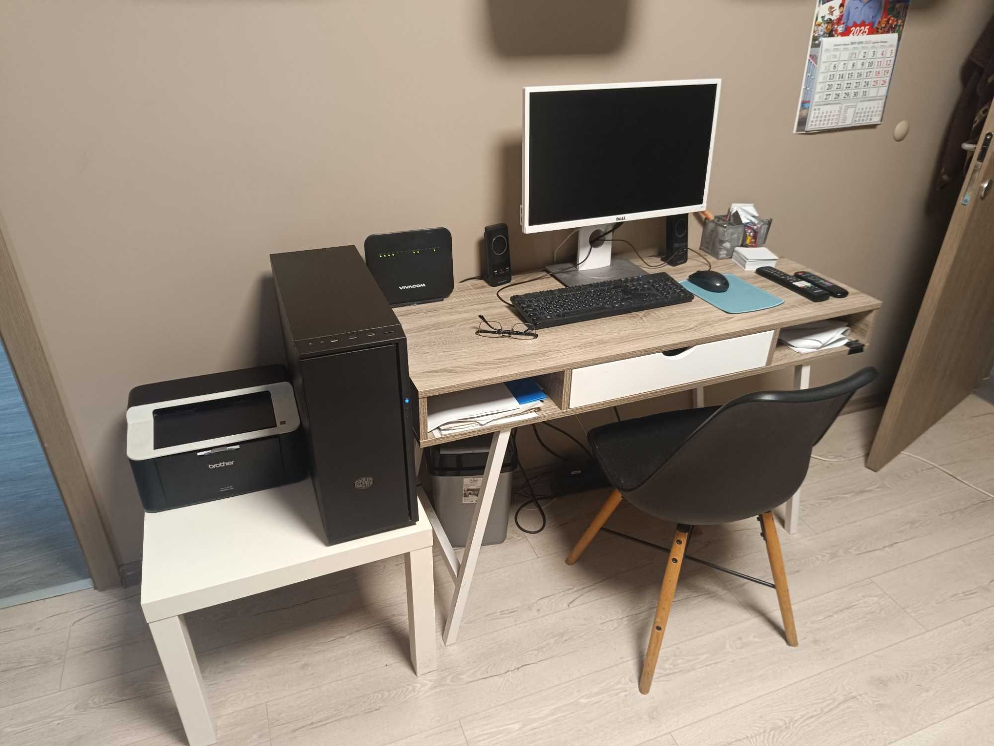 PC настолен Компютър i5-8400, 16GB RAM, SSD + 23" Dell IPS монитор