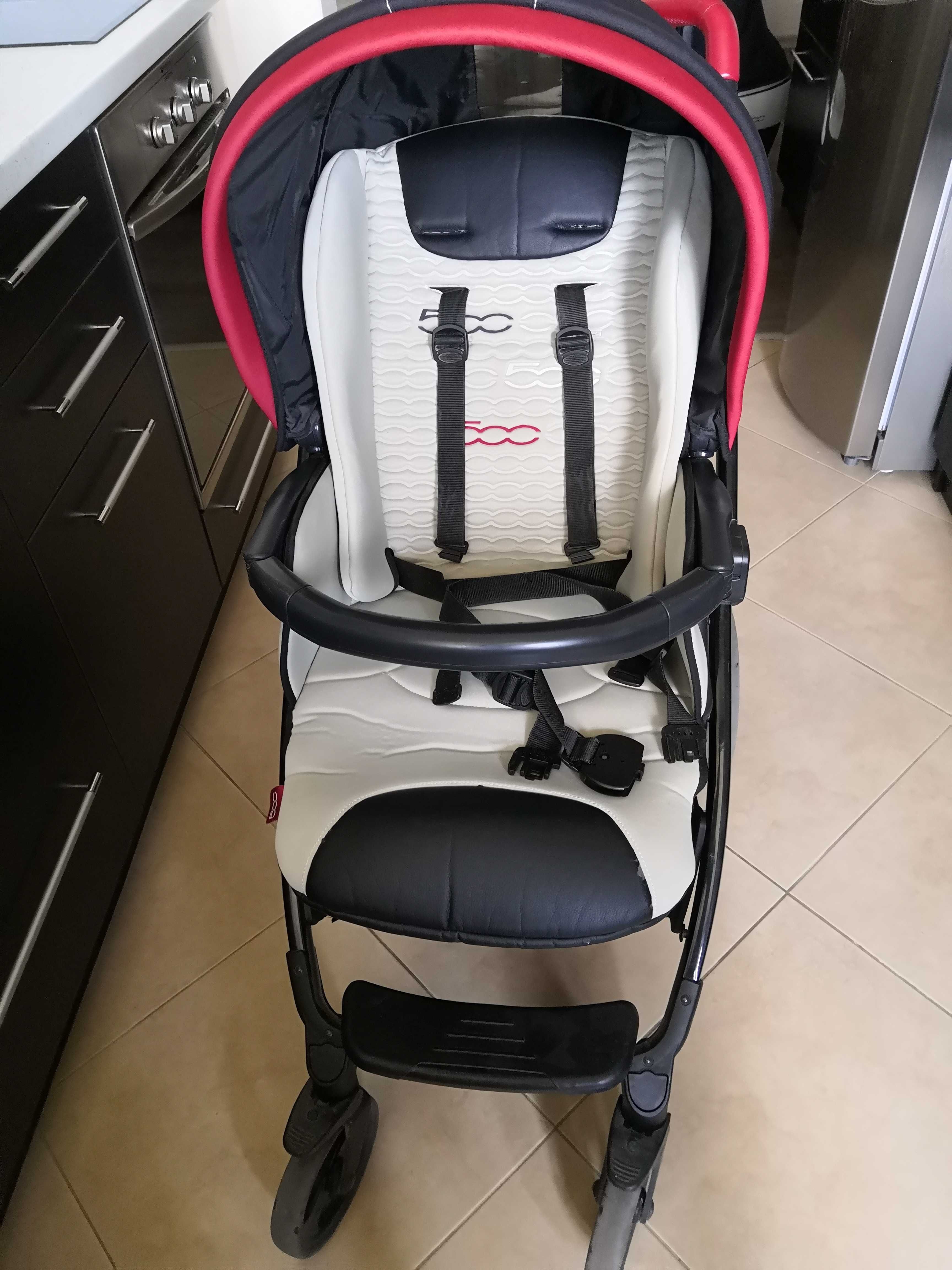 Бебешка количка Peg perego 3 в 1 book fiat 500 XL modular