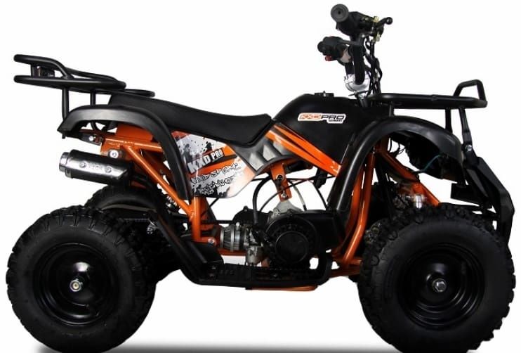 Mini Atv Quad pe benzina de 49cc cu pornire electrica și la sfoara KXD