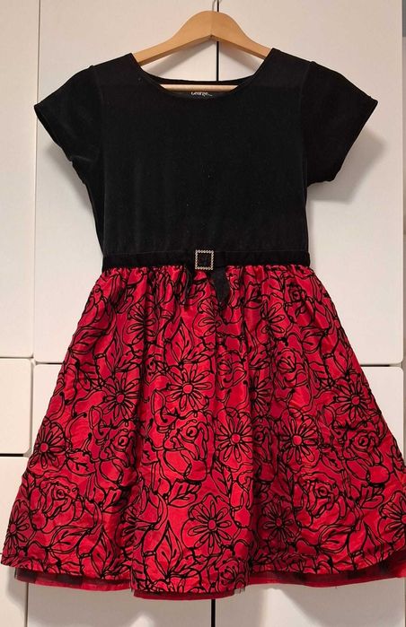 Rochie fete, din catifea