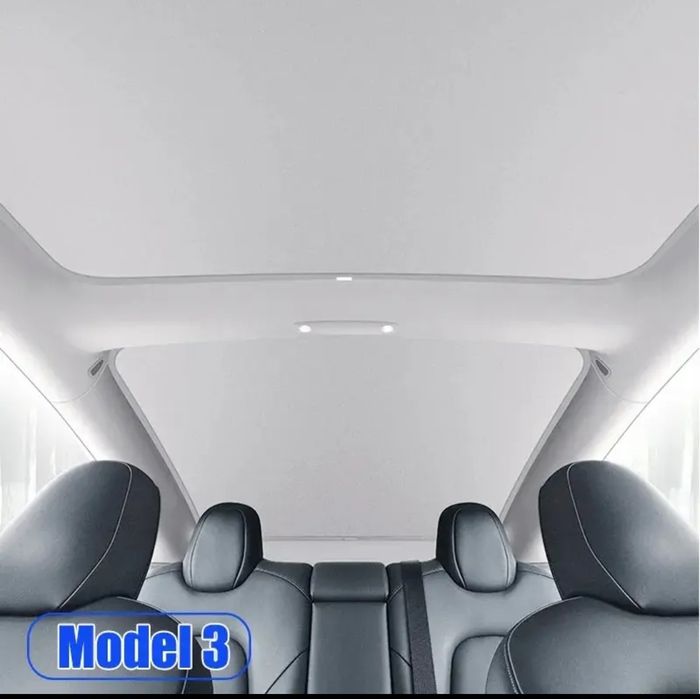 Parasolar Plafon Tesla Model 3/Y 2017-2023