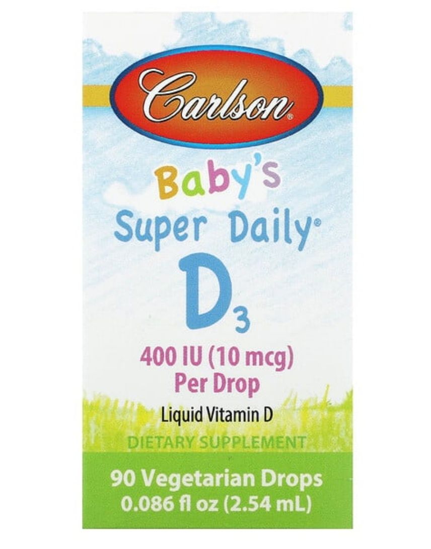 Carlson  bolalar uchun vitamin d3 amerika brendi