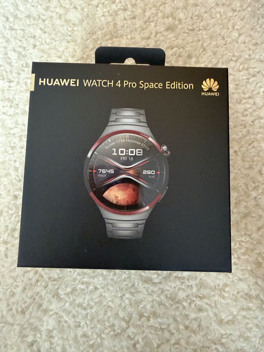Smartwatch Huawei watch 4 Pro, Space Edition Grey Aerospace-Grade Tita