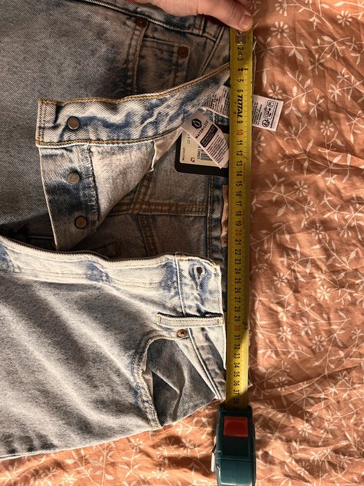 ЧИСТО НОВИ с етикет Levi’s 100% ПАМУК прави дънки, висока талия