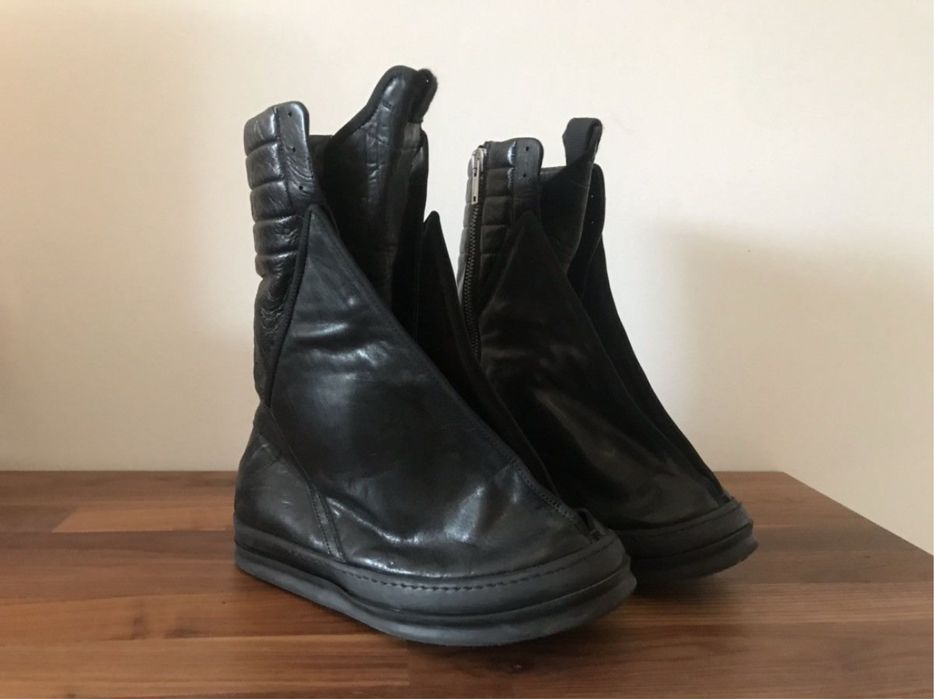 Cizme Rick Owens hoof dunk ss10 marime 40 piele