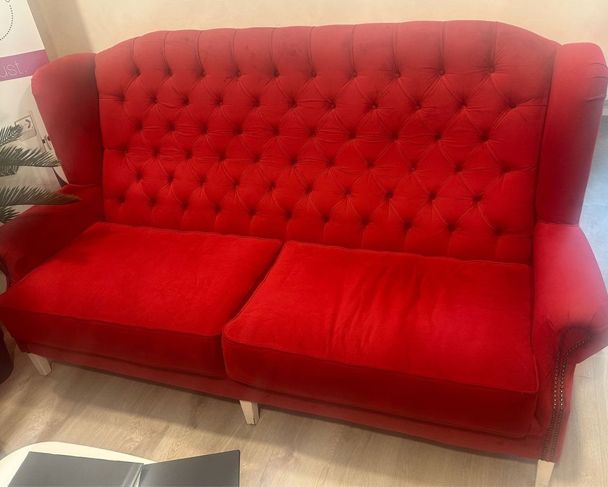 Vand set canapea si 2 fotolii plus scaun