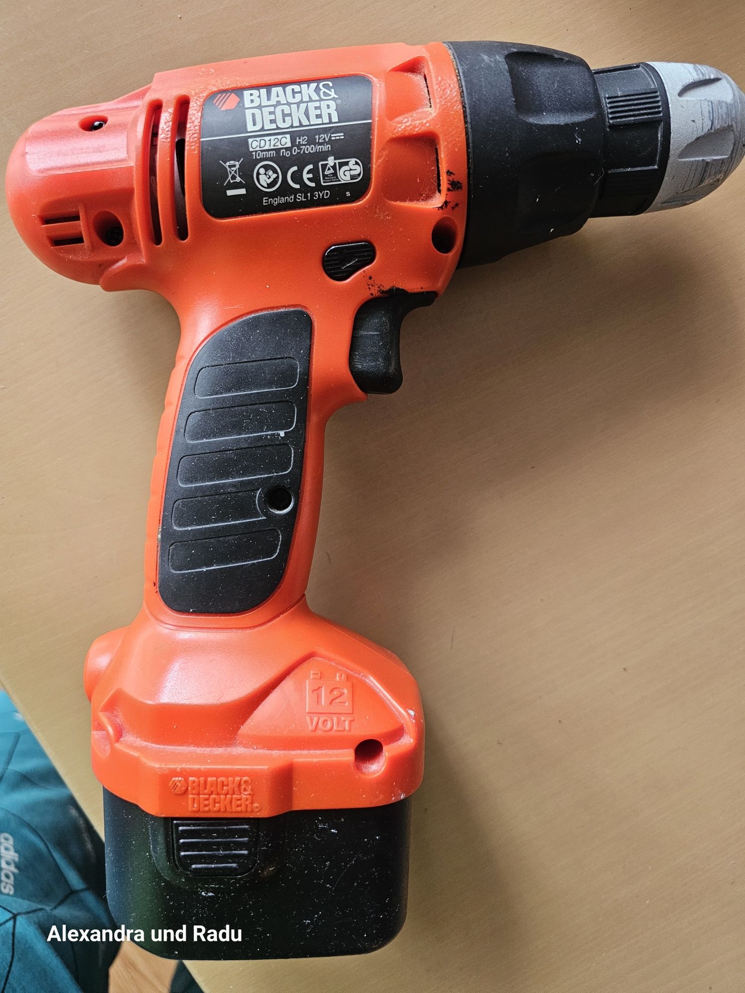 Auto filetanta electrica cu acumulator 12 V