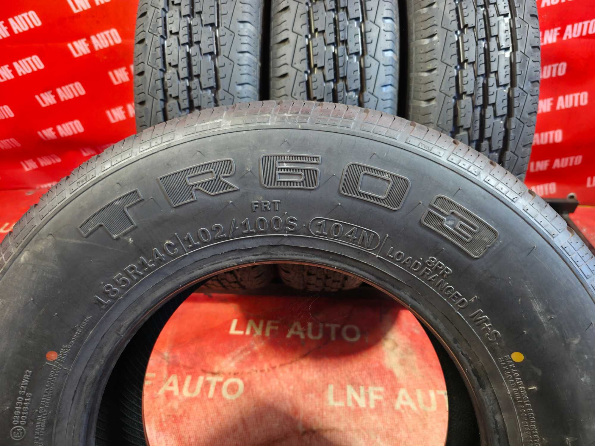 Anvelope M+S Trailer Platforma - 185R14C - Security - NOI - DOT 4323 !