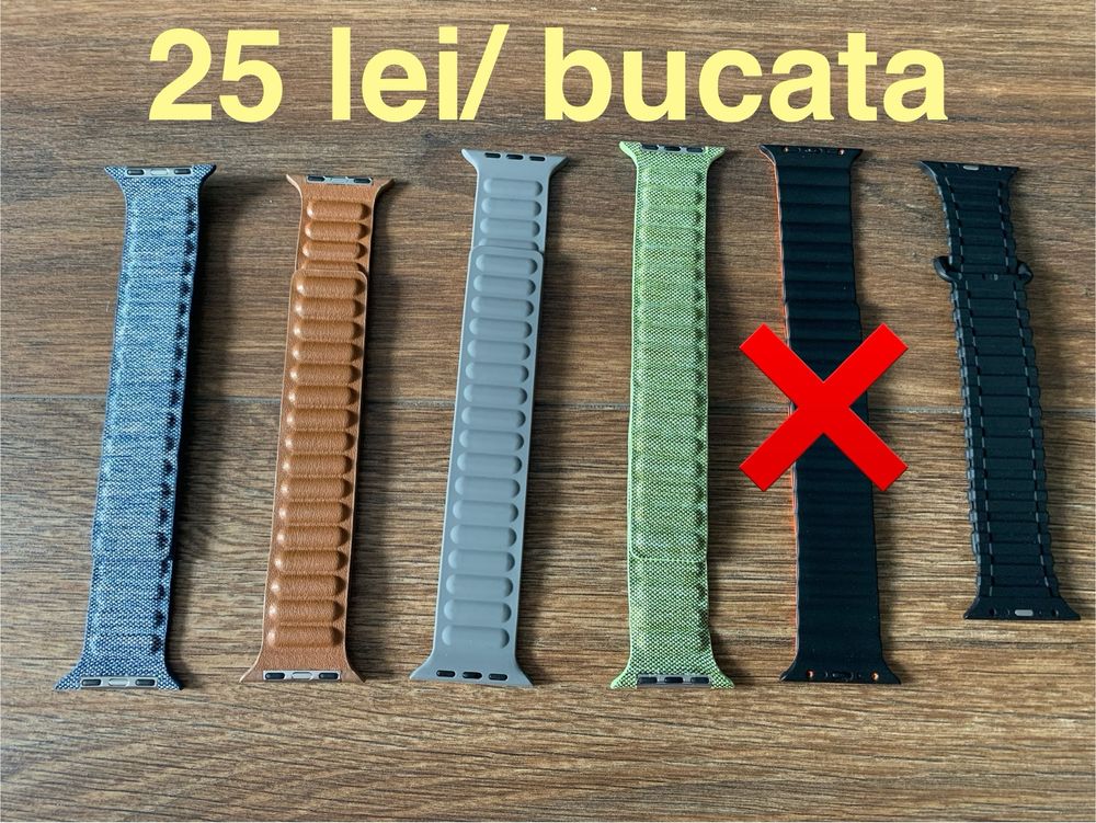 Curele/ Bratari Apple Watch 9/ Ultra, 42/44/45/49