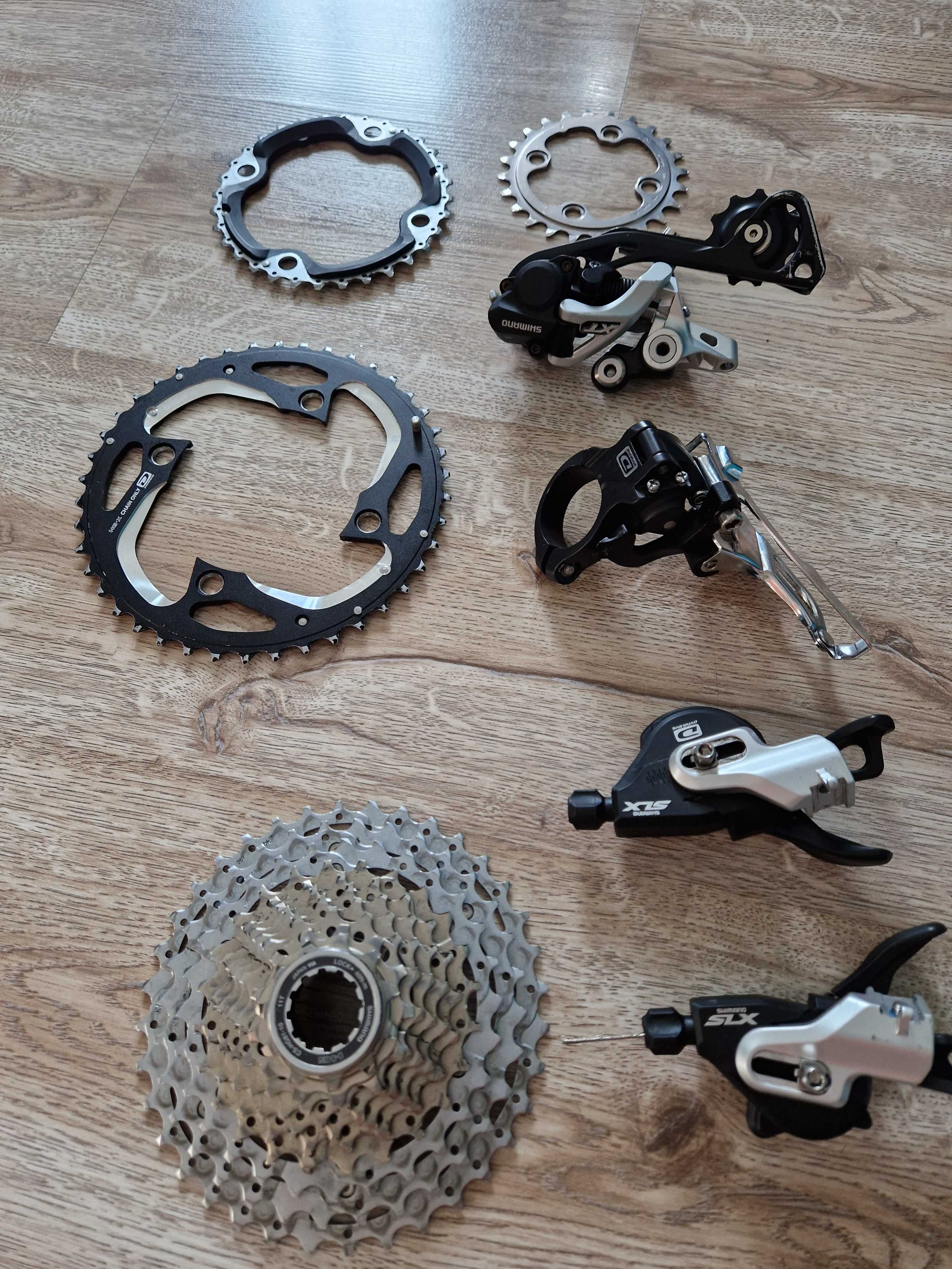 SHIMANO команди, дерайльори, венци и касета